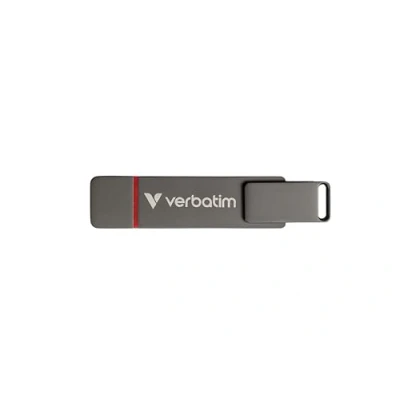 Abbildung von Verbatim Dual QuickStick, 512 GB, externe 3.2 Gen 1 USB C/USB A SSD, High Speed Stick bis zu 530 MB/s, extrem schneller Speicherstick für Handy, Laptop, PC und Notebook