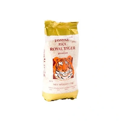 Abbildung von Royal Tiger Jasmin Reis, Duftreis ganz, 4er Pack (4 x 1kg)