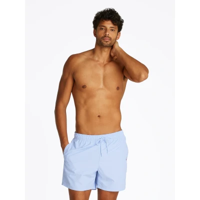 Abbildung von Tommy Hilfiger Original Medium Drawstring Badeshorts, Herren, Größe: XL, Sweet blue