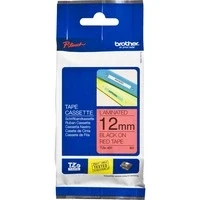 Abbildung von Brother TZe 431 (12 mm) Schwarz bis rot Tape
