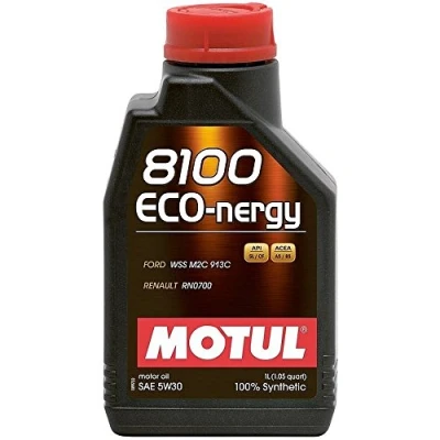 Abbildung von Motul ECO NERGY 5W 30 1l Motoröl 102782 FORD: KA Schrägheck, MONDEO 3 Kombi, 4, CHRYSLER: 300C Limousine, LEXUS: GS III