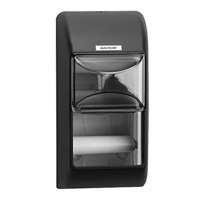 Abbildung von KATRIN Toilettenpapierspender 2 Rollen schwarz