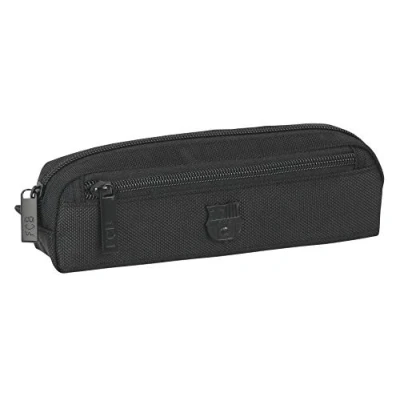 Abbildung von FC Barcelona SAFTA F.c. Oficial Estuche Escolar Federmäppchen, 24 cm, 0.5 liters, Blau (Azul)