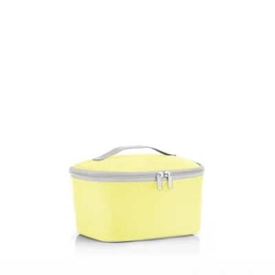 Abbildung von reisenthel coolerbag S pocket Kühltasche mit Obermaterial aus recycelten PET Flaschen Ideal für das Mittagessen unterwegs, Couleur:lemon ice