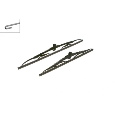 Abbildung von Scheibenwischer Bosch Twin 3 397 001 361 vorne Standard MAZDA: Demio Station Wagon, 121 II Limousine, OPEL: Combo C Kasten / Kombi, Tour