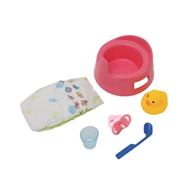 Abbildung von Puppen T&ouml;pfchenset mit Zubeh&ouml;r, &Oslash; 15 cm