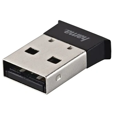 Abbildung von Hama Bluetooth® USB Adapter, Version 5.0 C2 + EDR Bluetooth Mini Adapter USB, Besonders niedriger Energieverbrauch