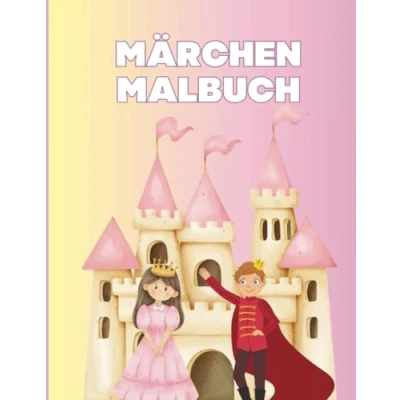 Abbildung von Märchen Malbuch: Ein Malbuch mit verschiedenen Motiven von