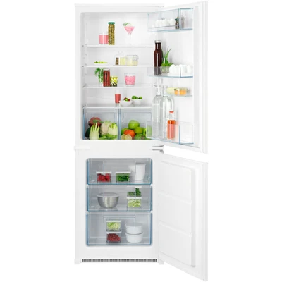 Abbildung von AEG Einbaukühlgefrierkombination &quot;TS5S161ES&quot;, TS5S161ES, 157,2 cm hoch, 54,8 breit, 233 Liter, ColdSense Schützt Lebensmittel, LED Display, Schlepptür