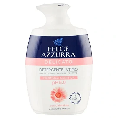Abbildung von 3x Paglieri Felce Azzurra Detergente Intimo Delicato Sanfter Intimreiniger Intimseife mit Ringelblume pH 5.0 Gynäkologisch Getestet 250ml