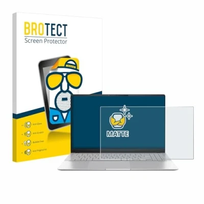 Abbildung von BROTECT Entspiegelungs Schutzfolie für ASUS Vivobook S 15 S5507 Matte Displayschutz Folie, Anti Reflex, Fingerprint