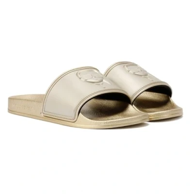 Abbildung von Karl Lagerfeld Kondo 2.0 NFT Damen Gold Pantoletten