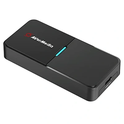 Abbildung von AverMedia Live Streamer Cap 4K BU113 USB 3.0 HDMI Video Capture Gerät. Übertragung, Aufnahme von DSLR, Camcorder, und Action Kameras mit 1080p60 HDR oder 30 FPS.