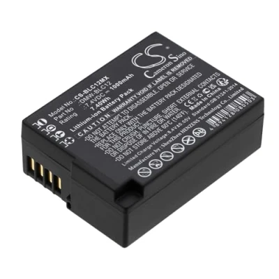 Abbildung von CS BLC12MX Akkus 1000mAh Kompatibel mit [Sigma] für DP1Q, DP2Q, DP3Q, [Leica] Leica Q, V Lux 4, [Panasonic] Lumix DMC FZ1000, FZ200, f