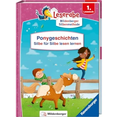 Abbildung von Ponygeschichten Silbe für lesen lernen Leserabe ab 1. Klasse Erstlesebuch Kinder 6 Jahren (Leserabe Sonderausgaben)