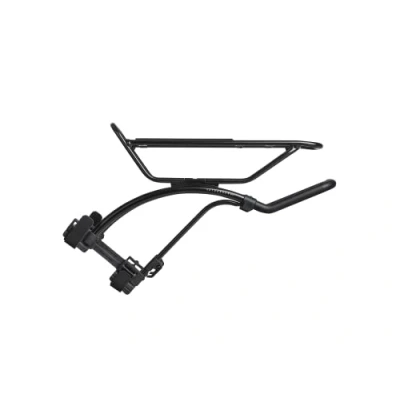 Abbildung von Topeak Tetrarack M2L Mountain Gepäckträgersystem aus Aluminium und Fiberglas in der Farbe Schwarz, Maße: 47,5cm x 38,5cm 13,5cm, 15100049