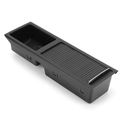 Abbildung von Mittelkonsolenablage, Qiilu Center Console Tray, Aufbewahrungseinsatz für das Car Tray 51167038323 Passend 3er E46 1998 2007