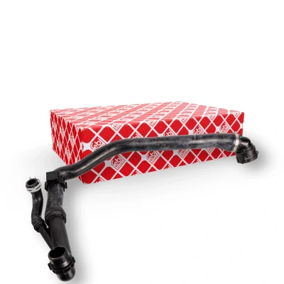 Abbildung von FEBI BILSTEIN 172256 Kühlerschlauch mit Schnellkupplungen VOLKSWAGEN: Golf 7 Schrägheck, Variant, Sportsvan, SEAT: Leon III Schrägheck