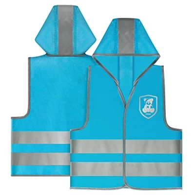 Abbildung von Reer 53012 MyBuddyGuard Sicherheitsweste, Motiv Monster, blau