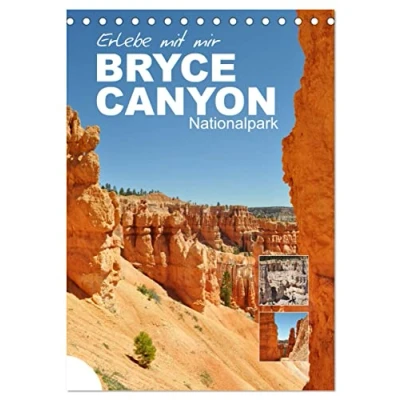 Abbildung von Erlebe mit mir den Bryce Canyon Nationalpark (Tischkalender 2025 DIN A5 hoch), CALVENDO Monatskalender