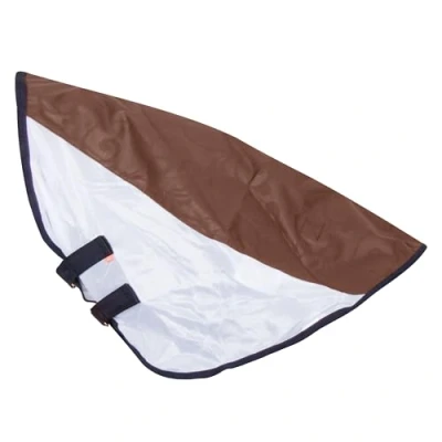 Abbildung von Halsteil Regen &amp; Fliegendecke 600D IRHSuper dry walnut