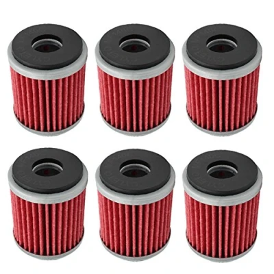 Abbildung von Cyleto Ölfilter for YAMAHA YFZ450R YFZ 450R 2009 2010 2011 2012 2013 2014 2015 2016 / 450 R YFZ450 SE 2008 (6 Stück)