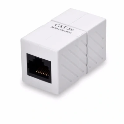 Abbildung von Belkin RJ45 Netzwerk Adapter CAT 5e [1x Buchse 1x Buchse] Weiß