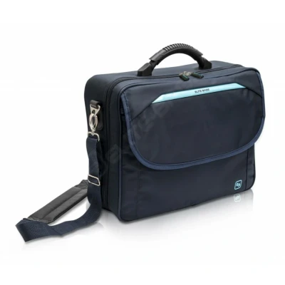Abbildung von ELITE BAGS CALLS Pflegetasche blau übersichtlich 6 Modultaschen Zusatztasche verstaubares Rucksacktragesystem