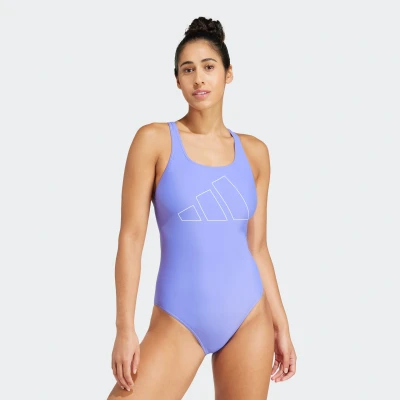 Abbildung von adidas Performance BIG BARS Xback Badeanzug, Damen, Größe: 44, Blue