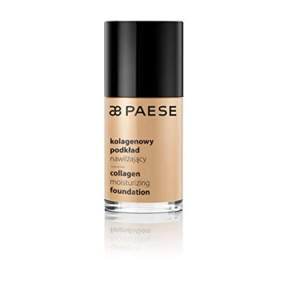 Abbildung von Paese Cosmetics 301C Nude Collagen Moisturizing Foundation, Medium Coverage, with Aloe Vera, 30ml