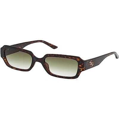 Abbildung von GUESS Unisex GU7681 Sonnenbrille, Dark Havana, 54