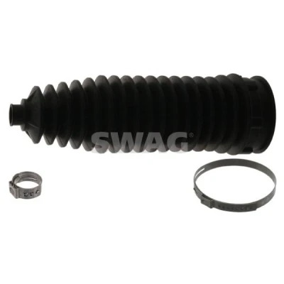Abbildung von SWAG 62 93 9237 Faltenbalgsatz, Lenkung Thermoplast Vorderachse links, rechts mit Schellen FORD: FIESTA 6, Ecosport Mk2