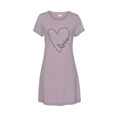 Abbildung von Lascana Jerseykleid, Damen, Größe: 32/34, Lila