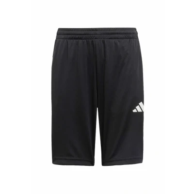 Abbildung von adidas Unisex Kinder Train Essentials 3 Stripes Short, Black/White, 5 6 Years