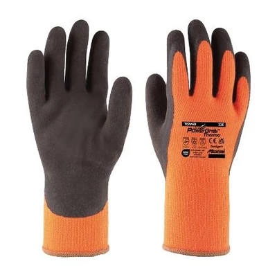 Abbildung von Towa arbeitshandschuhe Winter Latexbeschichtet PowerGrab 335, 8/M, MS Schippers, Braun