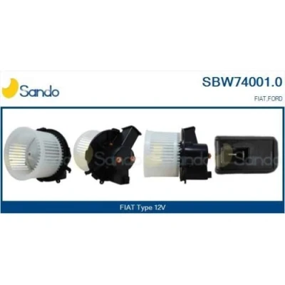 Abbildung von CASCO CBW74001AS Innenraumgebläse für Linkslenker FIAT: Panda II Schrägheck, 500 C Cabrio, FORD: KA Schrägheck