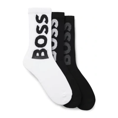 Abbildung von BOSS Socken 3P QS Rib Logo CC mit
