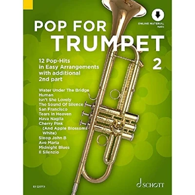 Abbildung von Pop for Trumpet 2: 12 Hits in Easy Arrangements zusätzlich mit 2. Stimme. Band 1 2 Trompeten. (Pop Trumpet, 2)