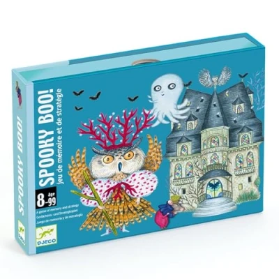 Abbildung von DJECO Spiel Kartenspiel Spooky Boo! Gedächtnisspiel für Kinder ab 8 Jahre