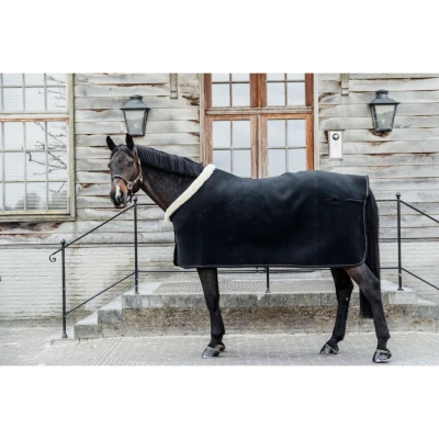 Abbildung von Kentucky Abschwitzdecke Show Fleece Heavy Schwarz 140/191