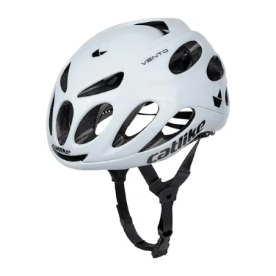 Abbildung von CATLIKE Unisex Adult Vento Rennradhelm, glänzend weiß, L