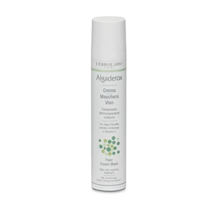 Abbildung von L&#039;Erbolario ALGADETOX Crememaske / Nacht Repair Behandlung für das Gesicht, 50 ml