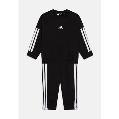 Abbildung von adidas Performance Essentials Infant Unisex SET Trainingsanzug für Kinder, Größe: 62, Black/white