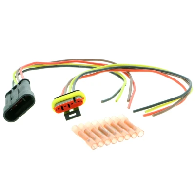 Abbildung von VEMO V99 83 0012 Reparatursatz, Kabelsatz Motorraum mit Schrumpfverbinder Stecker EXPERT KITS + VOLKSWAGEN: Golf 4 Schrägheck, 5 Schrägheck