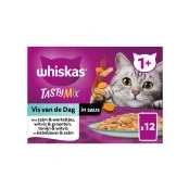 Abbildung von 1 Fisch des Tages in Saucen Mahlzeitentüten Multipack 12x85g Haustier Snack Whiskas