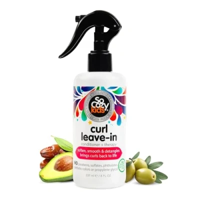 Abbildung von SoCozy Boing Curl Leave In Conditioner Spray for Kids Sweat Pea 8 fl. oz.