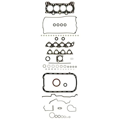 Abbildung von AJUSA 50115500 Dichtungsvollsatz, Motor mit Zylinderkopfdichtung, Ventilschaftabdichtung FIBERMAX HONDA: CIVIC 4 Stufenheck