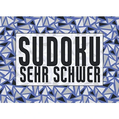 Abbildung von Sudoku Sehr Schwer: Block mit 360 Zahlenrätseln für Erwachsene, Kinder und Senioren in der Schwierigkeitsstufe Schwer