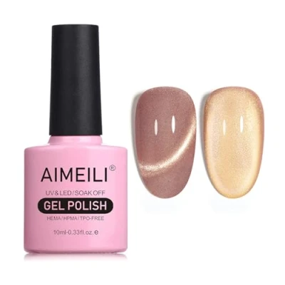 Abbildung von AIMEILI Cat Eye UV Gel, 10ml Gel Nagellack Nail Glitzer DIY Art Maniküre 720