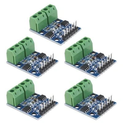 Abbildung von the Lord of Tools 5 Stück L9110S Motortreibermodul H Brücke Dual DC Motor Schrittmodul Motortreiber Controller Board Channel